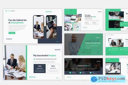 Creative Resume Powerpoint Template