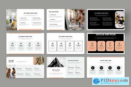 Arcus Creative Presentation Portfolio PowerPoint