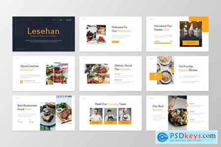 Lesehan - Restaurant PowerPoint Template