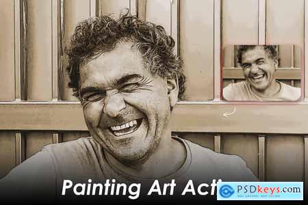 Painting Art Photoshop Action