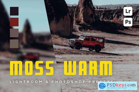 6 Moss Warm Lightroom and Photoshop Presets