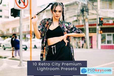10 Retro City Premium Lightroom Presets