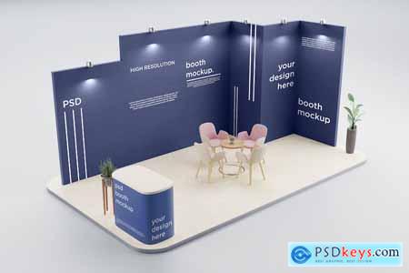 Exhibition Booth Mockup 02
