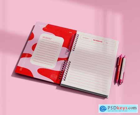 Spiral Notebook Mockup EFHTX5Y