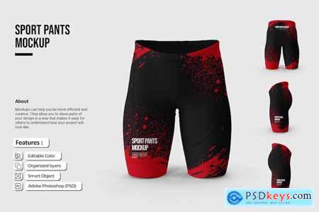 Sport Pants Mockup