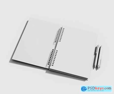 Spiral Notebook Mockup EFHTX5Y