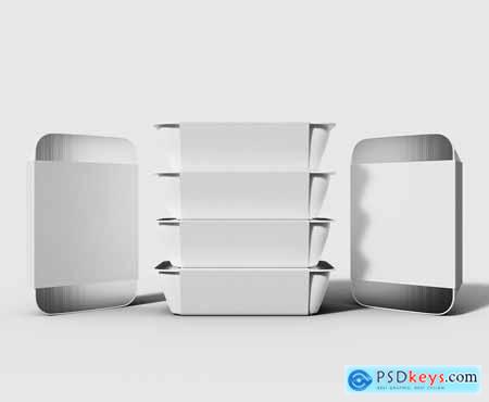 Take Away Container Mockup S3DFFB9