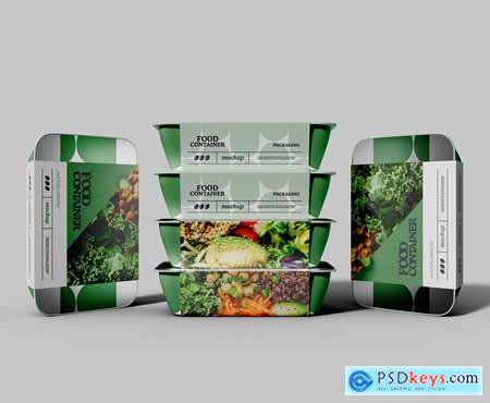 Take Away Container Mockup S3DFFB9