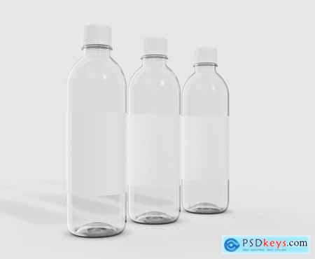 Plastic Bottle Mockup