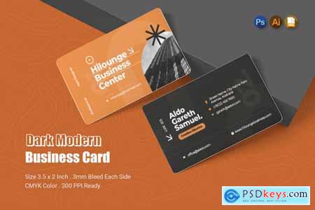 Dark Modern Business Card