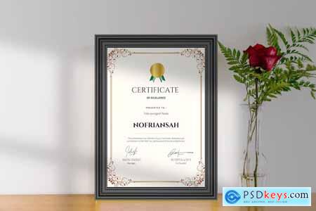 Certificate Mockup