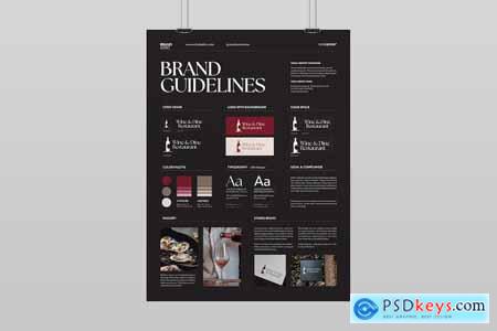Brand Guidelines Poster Template AMMVTRT