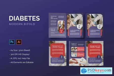 Diabetes - Bifold Brochure