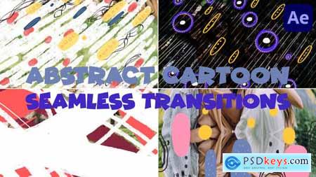 Abstract Cartoon Shapes Seamless Transitions After Effects 48107631