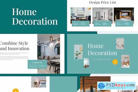 Home Decoration Powerpoint Template