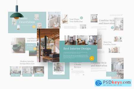 Home Decoration Powerpoint Template