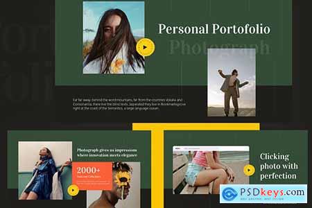 Personal Portfolio Powerpoint Template