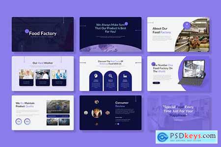 Food Factory Powerpoint Template