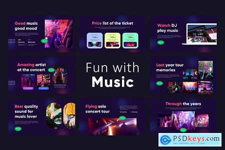 Music Powerpoint Template