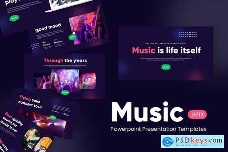 Music Powerpoint Template