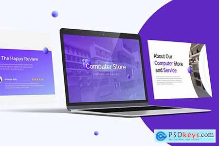 Computer Store Powerpoint Template