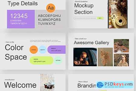 Brand Guideline Powerpoint Template