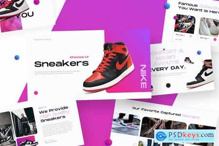 Sneakers Powerpoint Template