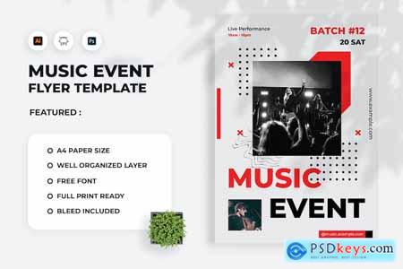 Music Event Flyer Template