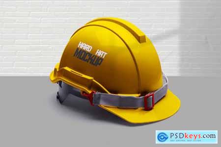 Construction Hard Hat Mockup