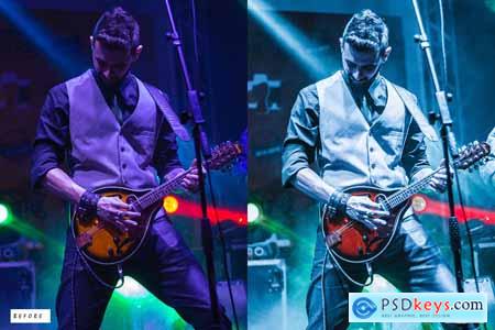 12 Concert Premium Lightroom Presets