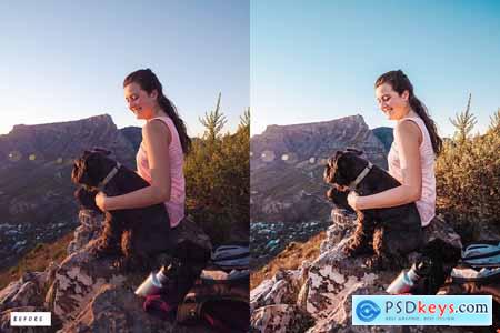 12 Hiking Premium Lightroom Presets