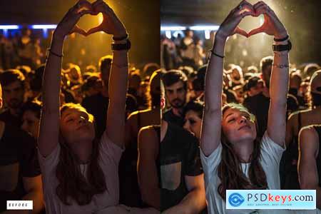 12 Concert Premium Lightroom Presets