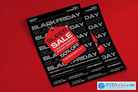 Black Friday Flyer Template