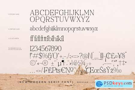 Craftern New Modern Serif Font