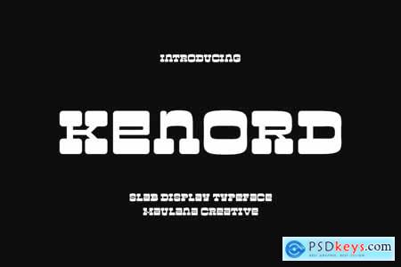 Kenord Soft Slab Serif Fonts