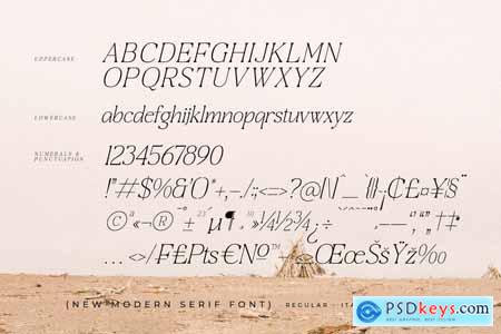 Craftern New Modern Serif Font