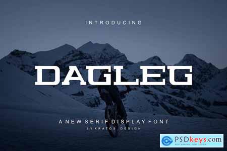 Dagleg - Font