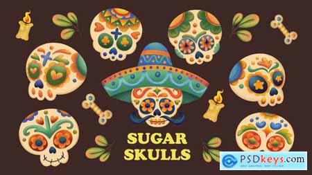 Mexican Sugar Skulls 48221093