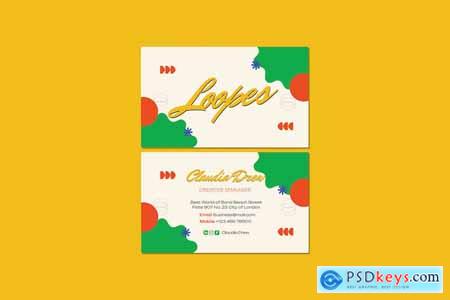 Loopes Company Business Card