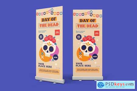 Day Of The Dead Roll-up Banner