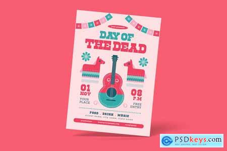 Day Of The Dead Flyer T6PRQXP