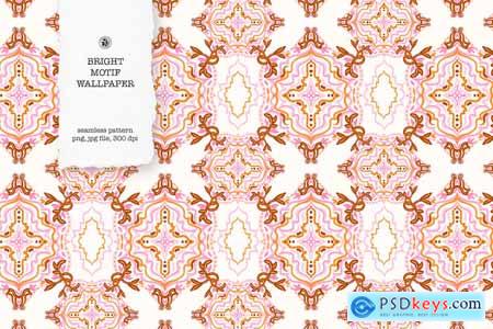 Bright Motif Wallpaper