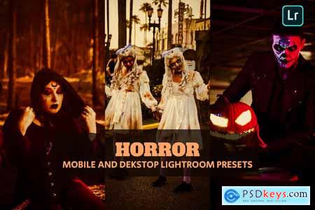 Horror Lightroom Presets Dekstop and Mobile