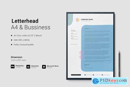 Creative Letterhead Template PKPYCE2