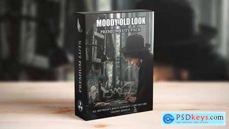 Vintage Old Look Cinematic Moody LUTs Pack 48413799