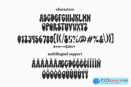 Hocus Pocus Boo Halloween Font