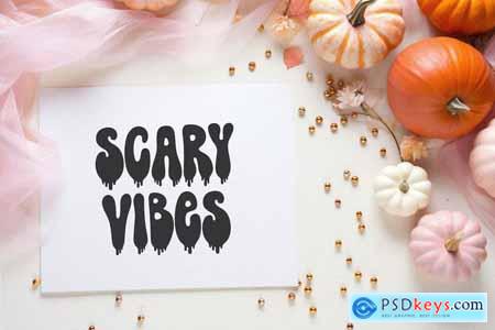 Hocus Pocus Boo Halloween Font