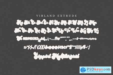 Virland - Bold Retro Script Font
