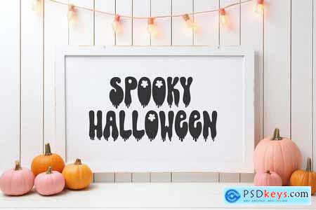 Hocus Pocus Boo Halloween Font