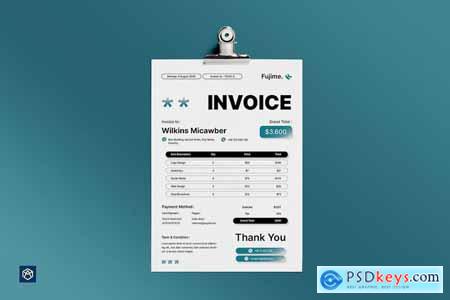 Modern Invoice 003